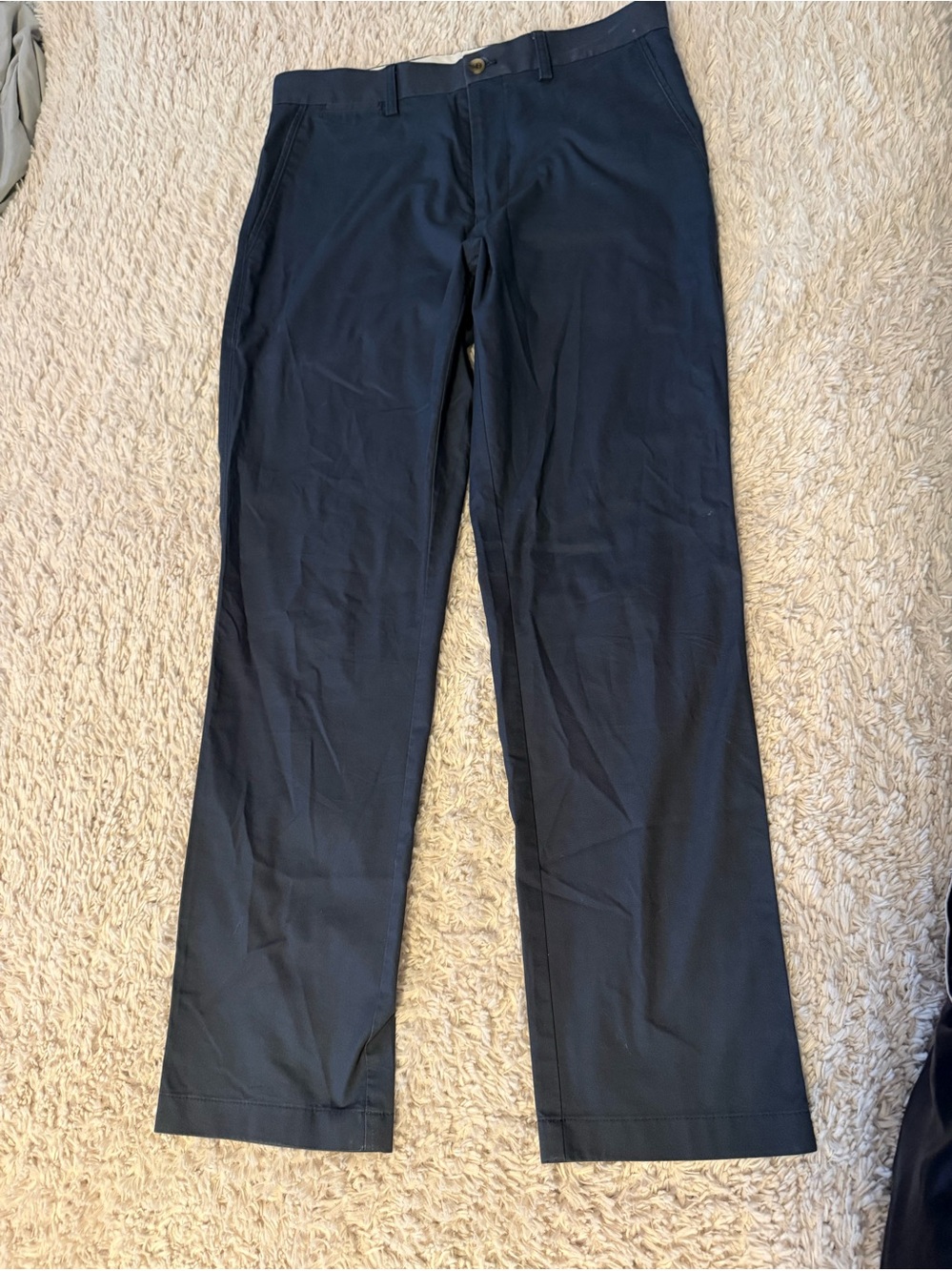 Tailorbyrd Men's Navy Straight-Leg Dress Pants size 32/30